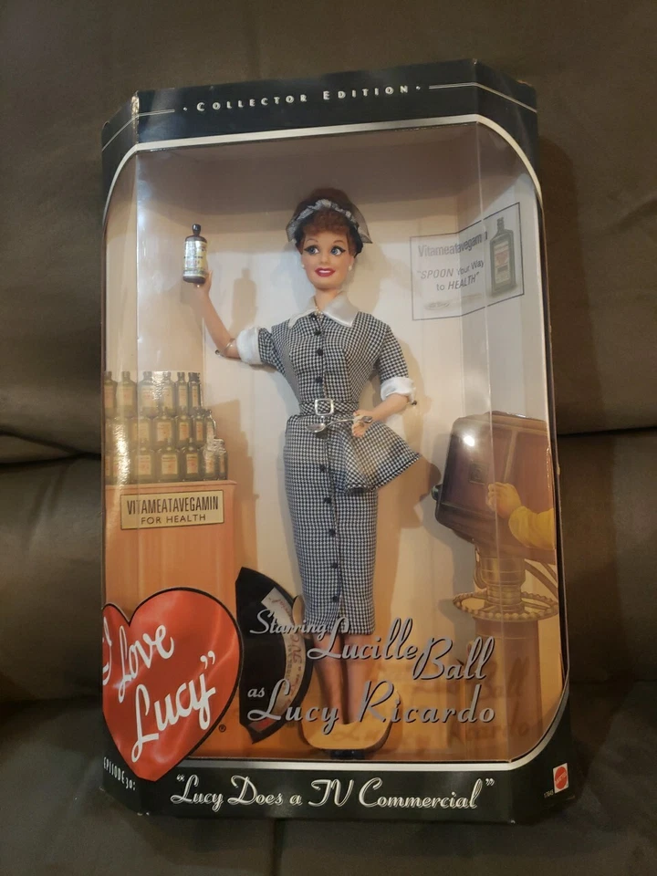 Mattel I Love Lucy Barbie Doll - Multicolor