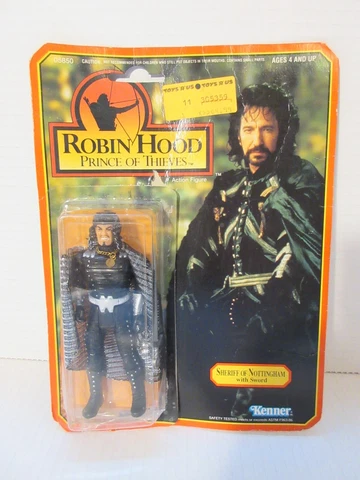 Vintage 1991 Kenner Robin Hood Sheriff of Nottingham Action Figure 5" Cover