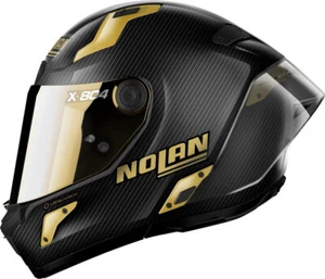 Nolan X-804 RS Ultra Carbon Gold Edition Sports Race Motorbike Helmet (X-Lite) - Picture 1 of 9