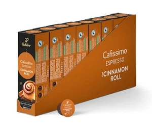 8 x Tchibo Cafissimo ZIMTSCHNECKE - Espresso Kaffeepads 8 x 10 Kapseln - Bild 1 von 4
