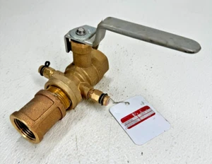 GRISWOLD CONTROLS QS0CP0FF Quickset 3/4" NPT Brass Balance Ball Valve, 2.5 Cv. - Picture 1 of 13