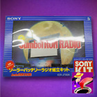 Radio Sony Kit Solar Akku Antik Baugruppe Jumbotron ICR-JT85K selten Japan 