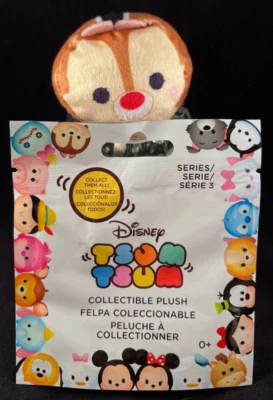 Disney Tsum Tsum - Dale - Chipmunk - 3" Mini Plush - Series 3 - Mystery Bag - Image 1 of 4