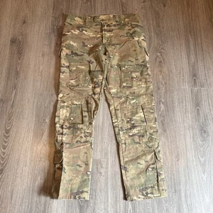 Camouflage Tactical Pants With Knee Pad Slots Size W34 L30 - Picture 1 of 10