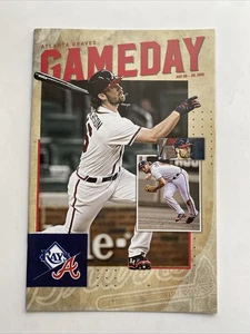 CHARLIE CULBERSON Atlanta Braves Baseball 2018 Gameday Program SGA v TB Rays MLB - Picture 1 of 2