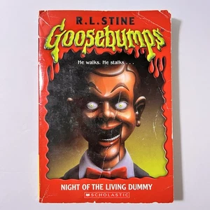 GOOSEBUMPS - NIGHT OF THE LIVING DUMMY - First Print 1993 - Unnumbered Spine - Picture 1 of 7
