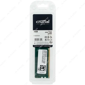 Crucial 16GB DDR4 PC4-19200 DIMM Factory Sealed Desktop Memory RAM CT16G4DFD824A - Picture 1 of 2