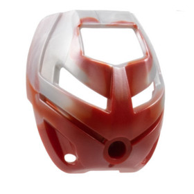 Lego Bionicle Kanohi Mask Ruru (Turaga) 8607 Nuhrii Exclusive Retired Red Silver