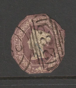 QV 1854 6d malva "repujado" en estado g/usado. - Imagen 1 de 2