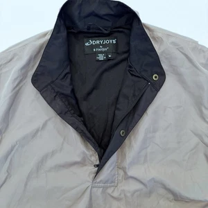 FootJoy Dryjoys Golf Regenjacke Pullover Half Zip Windbreaker Gr. Medium beige - Bild 1 von 4