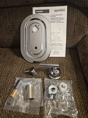 MOEN Gibson T2900 Posi-Temp con kit de ajuste de válvula de transferencia de 3 funciones incorporado en Foto 1 de 4