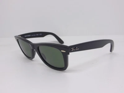 Ray-Ban Wayfarer RB 2140 901 47 Black w/Green G15 lens Ray Ban - Imagen 1 de 4