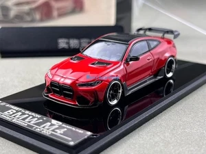 CR SW 1:64 Red M4 ADRO BODY KIT Coupe Sports Model Diecast Metal Car - Picture 1 of 10