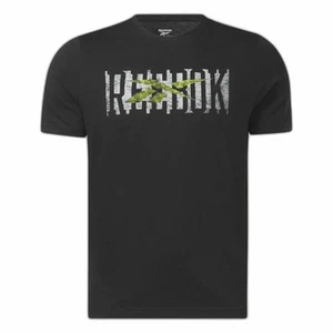 Camiseta Reebok Gs Reebok Fade Ss Negro - Imagen 1 de 6