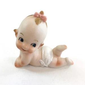 Figura de colección Kelvin’s Kewpie Doll Baby Girl 3" porcelana bisque japonés - Imagen 1 de 9