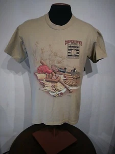Vintage Cooperstown National Baseball HOF Einzelnaht Shirt Herren Large hellbraun... - Bild 1 von 9