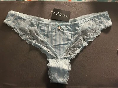 Vivance String NEU/OVP 2er Pack 40/42 blue-white sexy - Bild 1 von 2