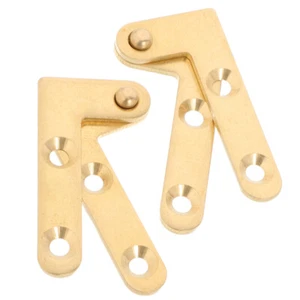4 Pcs Copper Hinge Concealed Pivot Door Heavy Duty Hidden Hinges - Picture 1 of 12