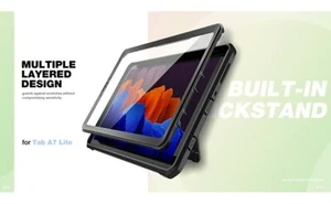 For Galaxy Tab A7 Lite 8.7" SUPCASE HeavyDuty Shockproof Stand Case Screen Cover - Picture 1 of 7