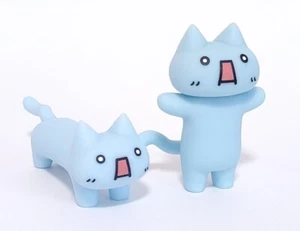 maebakoubo Gico Cat figure laterali e ver1.5, set di 2, resina blu - Foto 1 di 16