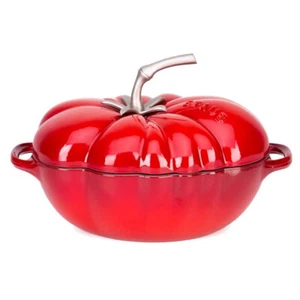 NEW Staub Cocotte Tomato Red 25cm/2.9L - Picture 1 of 1