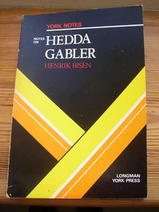 UNREAD York Notes on Hedda Gabler Henrik Ibsen Play Study Guide Aid Critique - Picture 1 of 8