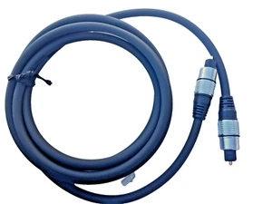 Toslink TOS 2 Meter optisches digitales Kabel Leitung SPDIF Subwoofer Soundbar usw. - Bild 1 von 5