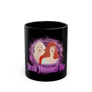Taza negra Death Becomes Her (11 oz, 15 oz) - Imagen 1 de 5