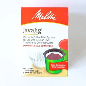 Melitta Kaffee- und Teefilter JavaJig wiederverwendbares Kaffeefiltersystem Neu im Karton Keurig - Bild 1 von 4