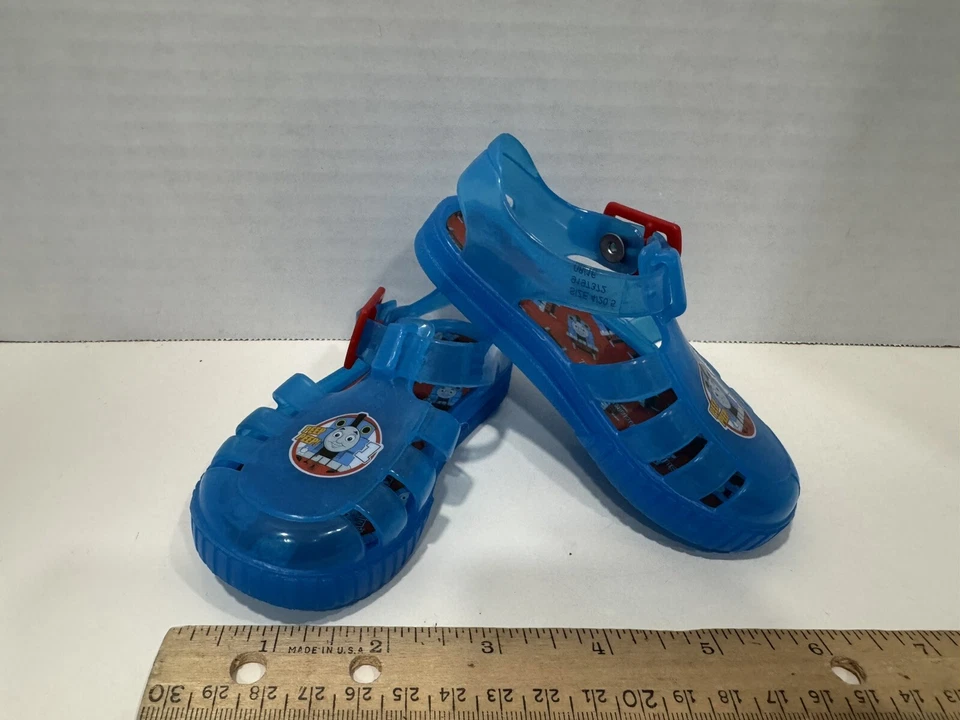 Sandalias de verano Thomas the Tank Train Engine Jelly talla US 4 Foto 1 de 4