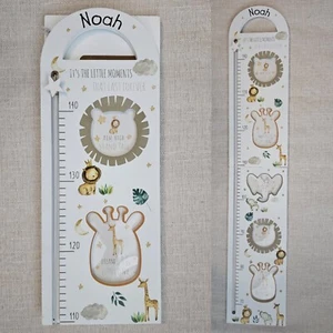 Personalised Height Chart With Photos, New Baby Gift, First Birthday Present - Picture 1 of 20