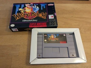 We're Back Super Nintendo SNES OVP Boxed NTSC - Bild 1 von 9