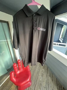 University of Chicago Athletics & Recreation Embroidered Polo Black | Size XL - Picture 1 of 3