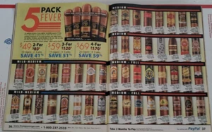 Thompson Catalogo Sigari dal 1915 68 Pagine Montecristo Padrone Presidente Cubano + - Foto 1 di 24