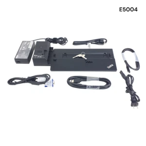 Lenovo ThinkPad 40AJ Ultra Docking Station W/Key and 135W Adapter E5004 - Imagen 1 de 15