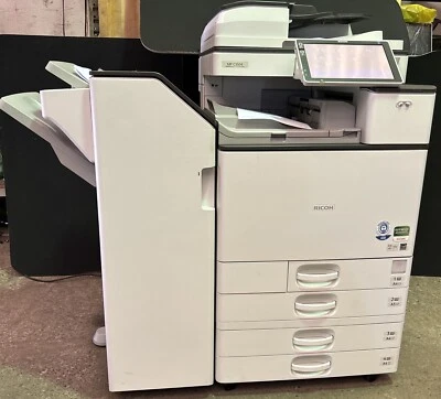 Ricoh MP C4504ex Farblaserdrucker Multifunktionsgerät A3/A4/A3+ Finisher SR3210 - Bild 1 von 4