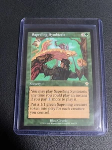 MTG Saproling Symbiosis Invasion Regular Rare (MTG224) - Picture 1 of 2