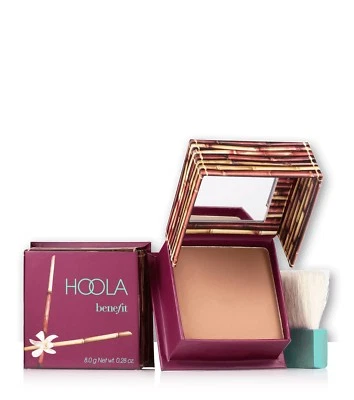 Benefit Hoola матовый бронзирующий порошок с ЩЕТКОЙ полный размер 0,28 унц / 8 г - Изображение 1 из 2