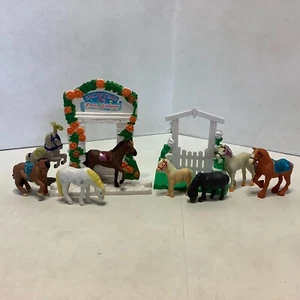 Konvolut 8 Vintage 90er Jahre M.E.G. Pony In My Pocket Figuren - Bild 1 von 9