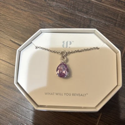 bomb Party Og 2025 Necklace Divine Lineage Lavender Topaz Rhodium Plating - Image 1 of 4