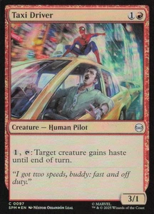 Taxi Driver - Marvel's Spider-Man SPM - 97 - MTG Magic - Picture 1 of 2
