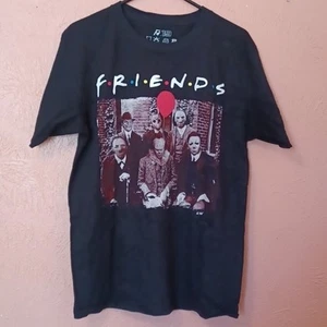 FRIENDS TShirt SZ Medium BLACK - Picture 1 of 2