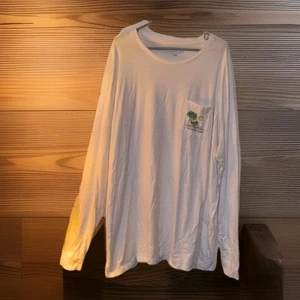 Vineyard Vines Long Sleeve Shirt White Mens Size 3XB 54×32 "Suns Out Buns Out - Picture 1 of 17