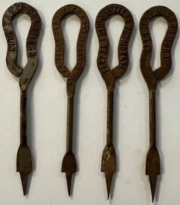 Lote de 4 abrebotellas de lácteos vintage - Imagen 1 de 2