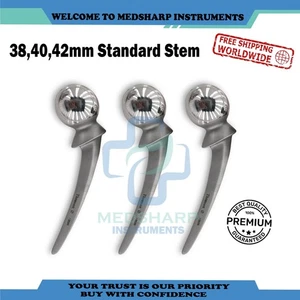 Thompsons Protesi Anca Stelo Standard Set 3 Pezzi Strumento Ortopedico - Foto 1 di 3