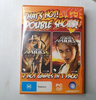Tomb Raider 2 in 1: Anniversary + Legend (That's Hot Double Shots!) Fatbox - Image 1 of 4