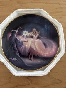 Franklin Mint Fairy Godmother’s Magic von Kirk Heinert Teller # HC6816 - Bild 1 von 2