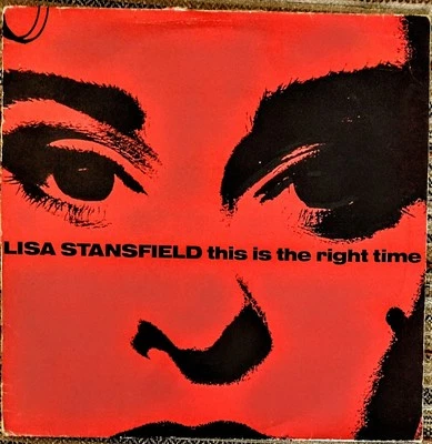 Lisa Stansfield 12" Vinyl, This  Is The Right Time, Vinyl In Great Condition. - Image 1 of 4