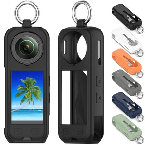 Per Insta 360 X5 Custodia Telaio in Silicone Gabbia, per accessori insta360 x5 - Foto 1 di 45