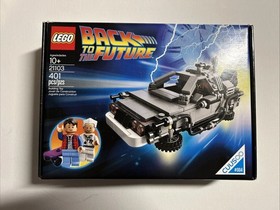LEGO Ideas: The DeLorean Time Machine (21103) Complete In Box With Instructions